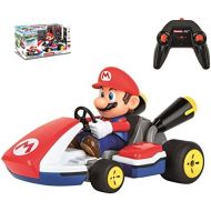 Carrera RC 162107 Official Licensed Mario Race Kart 1: 16 Scale 2.4 Ghz Splash Proof Remote Control Car Vehicle with Sound & Realistic Body Tilting Action - Rechargeable Battery -