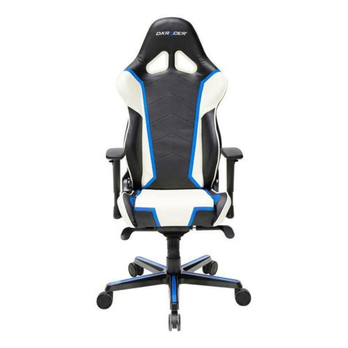  DXRacer OHRH110NWB Ergonomic, High Quality Computer Chair for Gaming, Executive or Home Office Racing Series White  Blue  Black