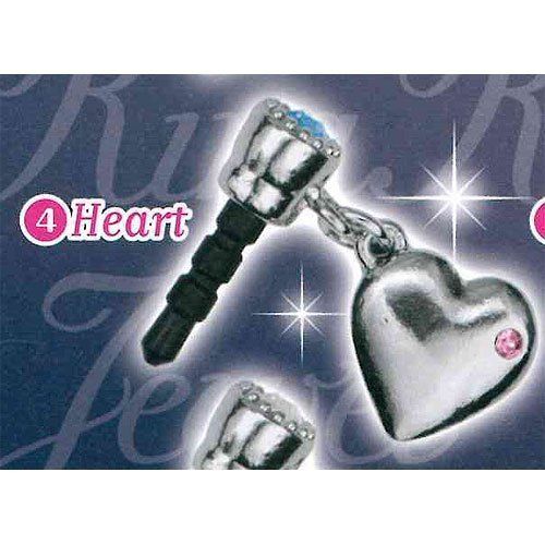  Glitter Jewel cap le smartphone dedicated accessories 4: Heart Heart Epoch Gachapon