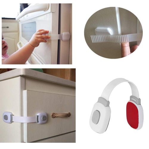 E-LOFTY Baby Proofing,62 Pack Cabinet Locks Child Safety- 6 Baby Safety Cabinet Locks,36 Outlet Plugs +6...