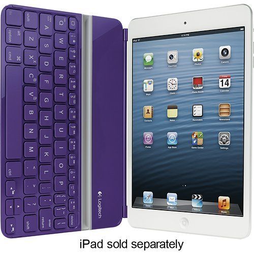 로지텍 Logitech Ultrathin Keyboard Cover Purple for iPad 2 and iPad (3rd4th generation) (920-005722)