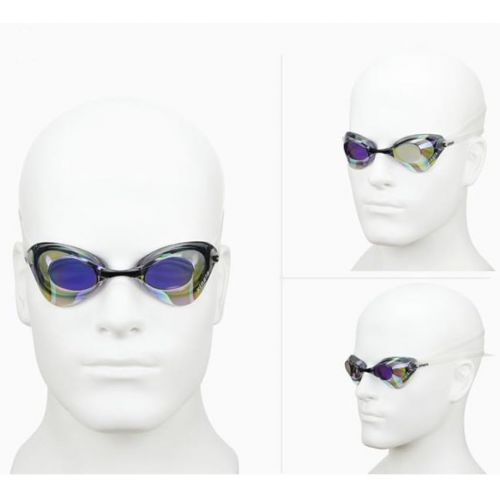  William 337 Schwimmbrille Manner Frauen Anti-Fog UV Professionelle Schwimmbrille UEberzogene Schwimmen Brillen (Farbe : A)