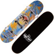 QYSZYG Skateboard Professional Board Double-Up Skateboarding Limit Commune fuer das Artefakt Arbeiten Skateboard (Color : C)