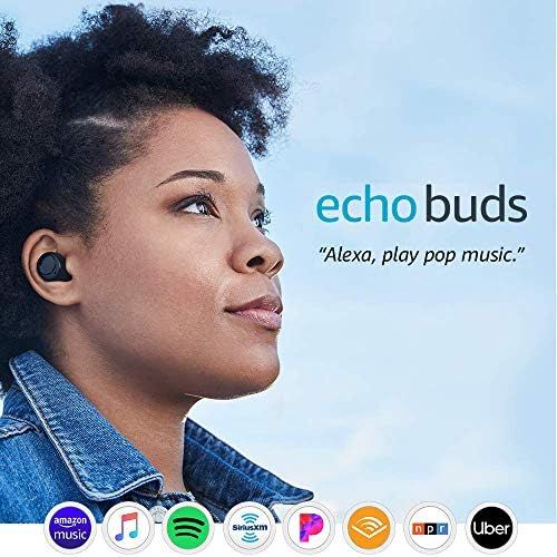  Amazon Introducing Echo Buds  Wireless earbuds with immersive sound, active noise reduction, and Alexa