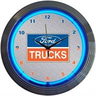 Neonetics Ford Trucks Neon Wall Clock, 15-Inch