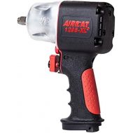 AirCat AIRCAT 1295-XL 12 Drive Full Power Compact Composite Impact Wrench, SilverBlack