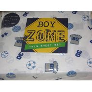 Boy Zone Sports Themed TWIN Sheet Set
