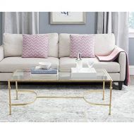 Safavieh Home Collection Lucille Coffee Table, Gold