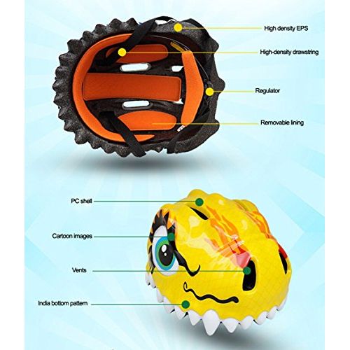  West Biking 3D Toddler Bike Helmet Safety for Cycling-Scooter-Skating Protect Your Kids Xmas Gift