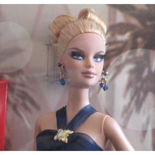바비 Barbie E Live From The Red Carpet Doll Badgley Mischka Collector Edition (2007)