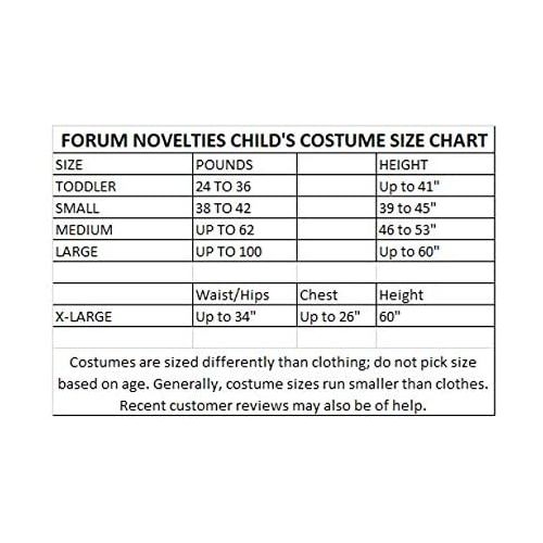  Forum Novelties 81050 Deluxe Little Red Riding Hood Childs Costume, Large