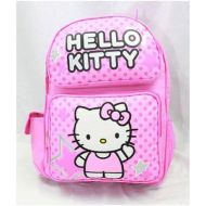 Hello Kitty Medium 14 Backpack + Lunch Bag SET - PINK STAR