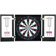 Hathaway Winchester Dartboard and Cabinet Set, Black