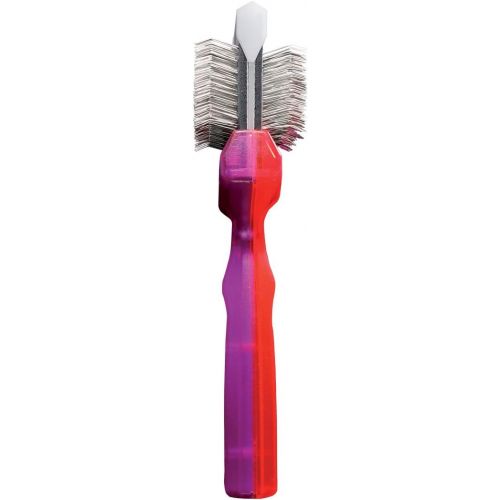  ActiVet TuffZapper Duo Demat Brush: Two Brushes in One! (9.0 cm wide)