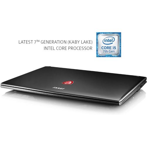  MSI GL62M 7RD-1407 15.6 Full HD Thin and Light Performance Gaming Laptop i5-7300HQ GTX 1050 2G 8GB 256GB SSD Win10 SteelSeries Keys