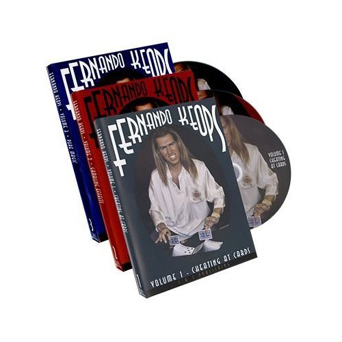  L&L Publishing Fernando Keops 3 VOL Set (Cheating at Cards, Gambling, Pure Magic) - DVD