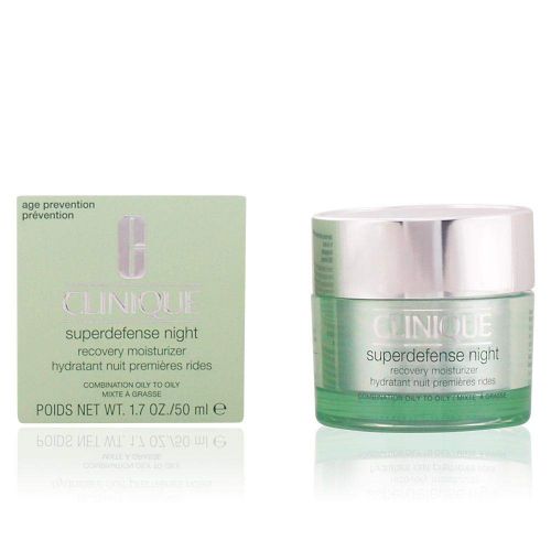  Clinique Superdefense Night Recovery Moisturizer for Combination to Oily Skin, 1.7 Ounce