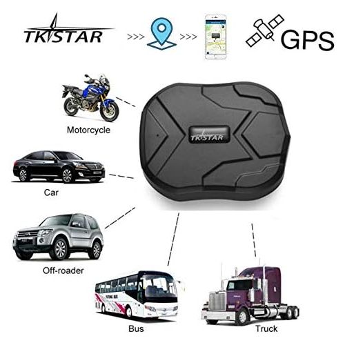  TKSTAR GPS Tracker, Car GPS Tracker for Vehicles Realtime Tracking Waterproof Portable Magnetic Tracking Device 90 Days Long Standby, Free Tracking & Monitoring System TK905