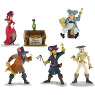 [아마존베스트]Disney Parks Pirates of the Caribbean 6 Piece Figure Playset Set