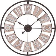 Lacrosse 404-4070 27.5 Inch Industrial Decorative Quartz Wall Clock