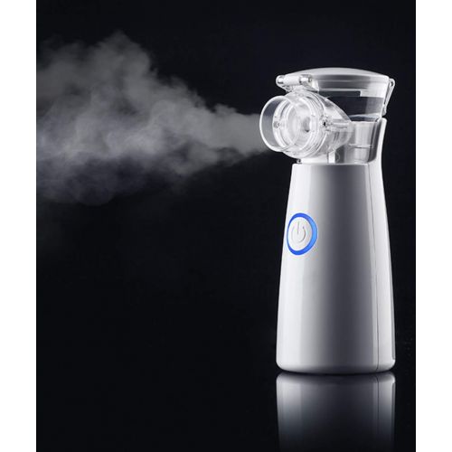 ALXDR Portable Steam Inhaler, Hand - Held Vaporizer Home Humidifier for Kids & Adults Resolving Phlegm and Relieving Cough Skin Care