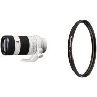 Sony FE 70-200mm F4 G OSS Interchangeable Lens and AmazonBasics UV Protection Lens Filter - 72 mm