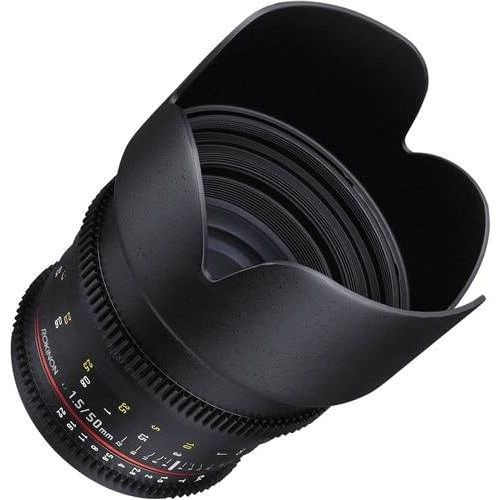  Rokinon DS50M-MFT Cine DS 50 mm T1.5 AS IF UMC Full Frame Cine Lens for Olympus & Panasonic Micro Four Thirds