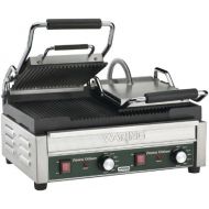 Waring Commercial WPG300 Panini Tostato Ottimo Dual Italian-Style grooved Grills, 240-volt