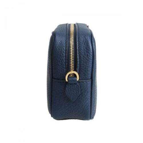 프라다 Prada Contenitore Baltico Blue Vitello Daino Leather Vanity Case 1ND007