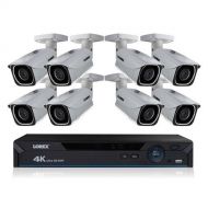 Lorex LNR6100 8-Channel 4K UHD NVR with 2TB HDD and 8X LNB8005 Night Vision Bullet IP Cameras