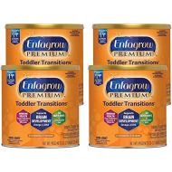 [아마존베스트]Enfagrow PREMIUM Toddler Transitions Baby Formula Milk Powder, 20 Ounce (Pack of 4), Omega 3 DHA, Iron