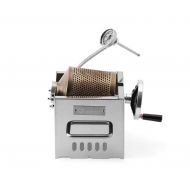 KALDI Mini Size (200~250g) Home Coffee Roaster Including Thermometer -Gas Burner Required (Motorize with Sampler & Hopper)