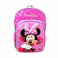 DIBSIES Personalization Station Personalized Licensed Disney Character Backpack - 16 Inch (Disneys Minnie Mouse)