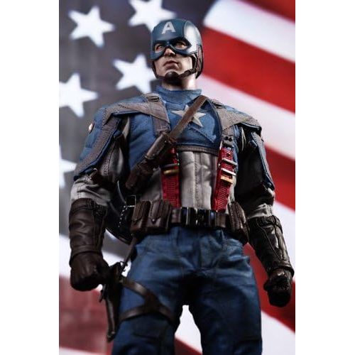 핫토이즈 Unknown Hot Toys Captain America The First Avenger Movie Masterpiece 16 Scale Collectible Figure Captain America by Hot Toys