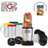 Magic Bullet 17 piece Food Processor - The Original - In 10 seconds or less Chop Mix Blend Whip Grind Mince Make Healthy Smoothies and Nutritious Desserts. As seen on TV - Over 40