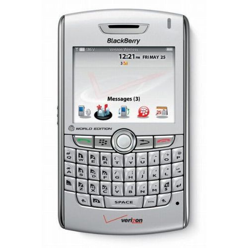 블랙베리 BlackBerry Blackberry 8830 World Edition Mobile Phone - Silver