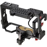 JTZ DP30 Camera Cage with Quick Release Plate and Hot Shoe for Sony A6000 A6300 A6500 Dslr Camera Flash Speedlite