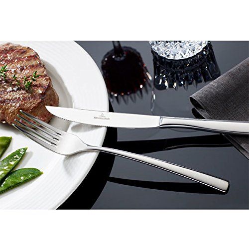  Villeroy & Boch Piemont 12-Piece Steak Cutlery Set Dishwasher Safe Stainless Steel 18/10