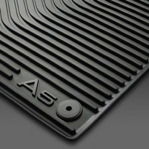  Genuine Audi Accessories 8T1061221041 Black Front All-Weather Floor Mat for Audi A5 Coupe/Cabriolet