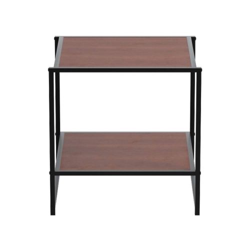  Zinus Dane Modern Studio Collection 20 Inch Square Side / End Table / Night Stand / Coffee Table, Brown