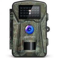 APEMAN Trail Camera 12MP 1080P 2.4 LCD Game&Hunting Camera with 940nm Upgrading IR LEDs Night Vision up to 65ft20m IP66 Spray Water Protected Design
