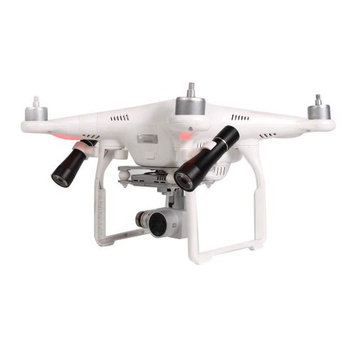  ALIKEEY Kamera Zubehoer fuer DJI Phantom 3Pro ADV 3SE 3S Drohne 360 ° Night LED Scheinwerfer Flight Light