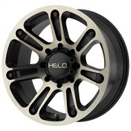 HELO HE904 Satin Black Machined Dark Tint Wheel Chromium (hexavalent compounds) (20 x 10. inches /8 x 125 mm, -18 mm Offset)