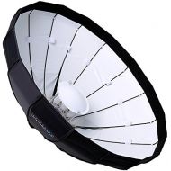 Fotodiox EZ-Pro 32in (80cm) Collapsible Beauty Dish Softbox with Flash (Speedlight) Speedring Insert