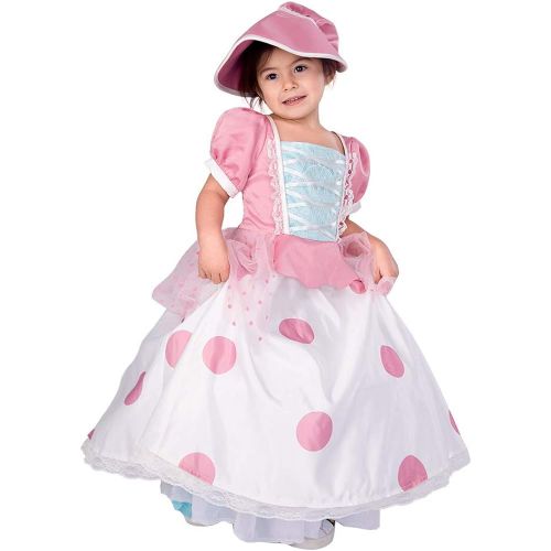  Coskidz Childrens Little Bo Peep Cosplay Dress Halloween Costume