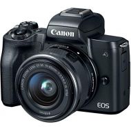 [아마존핫딜][아마존 핫딜] Canon EOS M50 Mirrorless Camera Kit w/EF-M15-45mm and 4K Video - Black