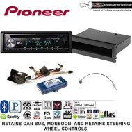Pioneer DEHX8800BHS Radio Install Kit with Bluetooth, CD Player, USBAUX Fits 2002 Volkswagen Golf ONLY Vehicles with Factory Double DIN Opening