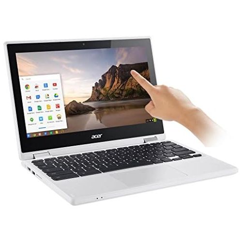 에이서 Acer - R 11 CB5-132T-C8ZW 2-in-1 11.6 Touch-Screen Chromebook - Intel Celeron - 4GB Memory - 16GB eMMC Flash Memory - White