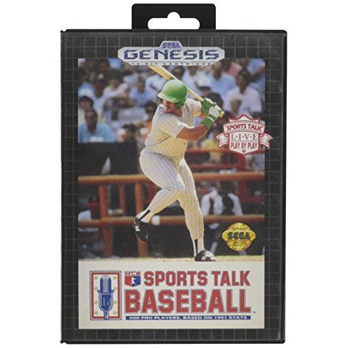 세가 By      Sega Sports Talk Baseball - Sega Genesis