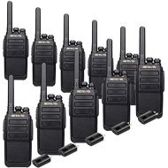 Retevis H-777 Walkie Talkie UHF 400-470MHz 16CH CTCSSDCS 2 Way Radio(10 Pack) and Programming Cable
